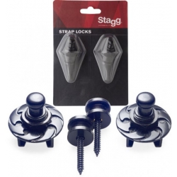 STAGG STRAP BUTTONS & LOCKS
