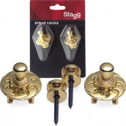 STAGG STRAP BUTTONS & LOCKS