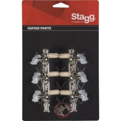 STAGG MEC.CLAS.3+3 LYRE CHROME