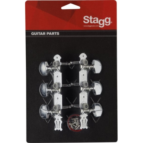 STAGG MEC.WESTERN 3+3 CHROME