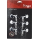 STAGG MEC.ELEC 3+3 INDIVIDUEL.CHROME