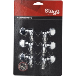 STAGG MEC.ELEC 3+3 INDIVIDUEL.CHROME
