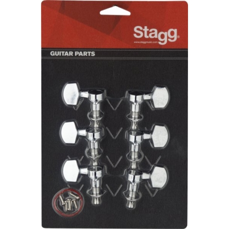 STAGG MEC.ELEC.3+3 INDIVIDUEL.CHROME