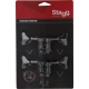 STAGG MEC.BASSE 2+2 INDIVIDUEL. NOIR