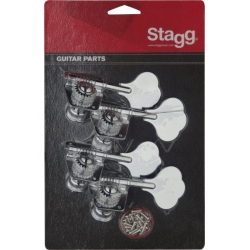 STAGG MEC.BASSE 4x1 INDIVID. CHROME