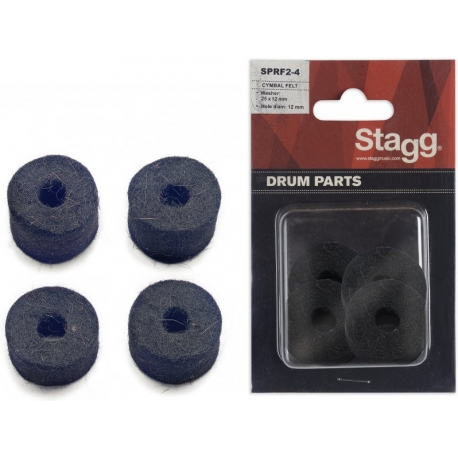 STAGG 4 RONDELLE FEUTRE TILTEUR CHAR