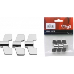 STAGG 3PCS X ECROU PAPILLON 8 mm