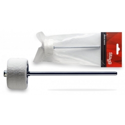 STAGG BATTE PEDALE GC FEUTRE BLANC