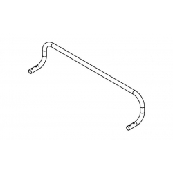 STAGG 3 TUBES DISPLAY 120cm-ARGENT