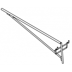 STAGG 2 SUPPORTS TABLETTE 40cm-NR