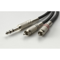 CBL. 1XJACK STER-2XRCA MALE-1M