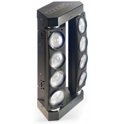 LYRE BEAM A LED 2X4X10W BLANC