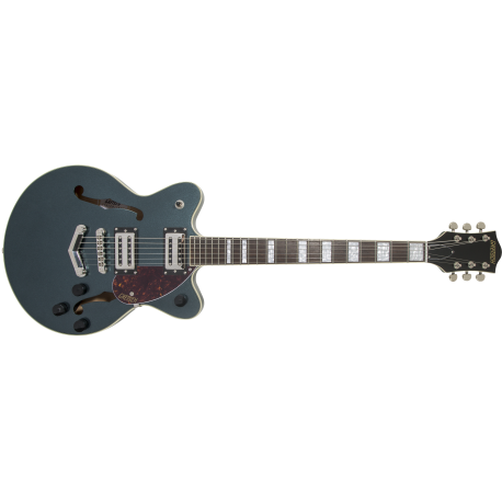 GRETSCH G2655 Streamliner™ Center Block Jr. with V-Stoptail, Laurel Fingerboard, Broad'Tron™ BT-2S Pickups, Gunmetal
