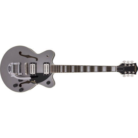 GRETSCH G2655T Streamliner™ Center Block Jr. with Bigsby®, Broad'Tron™ BT-2S Pickups, Laurel Fingerboard, Phantom Metallic