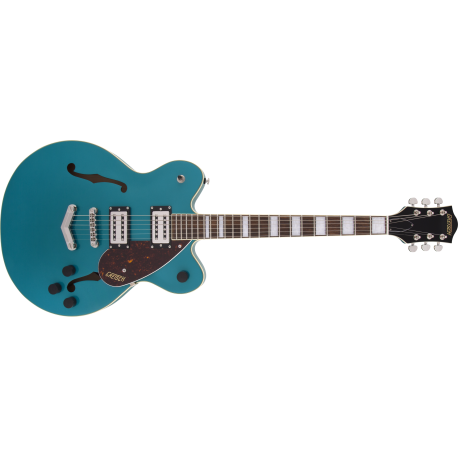 GRETSCH G2622 Streamliner™ Center Block Double-Cut with V-Stoptail, Broad'Tron™ BT-2S Pickups, Laurel Fingerboard, Ocean Turquo