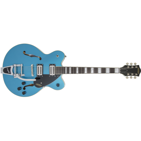 GRETSCH G2622T Streamliner™ Center Block with Bigsby®, Laurel Fingerboard, Broad'Tron™ BT-2S Pickups, Riviera Blue