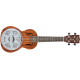 GRETSCH G9112 Resonator-Ukulele with Gig Bag, Ovangkol Fingerboard, Biscuit Cone, Honey Mahogany Stain