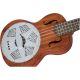 GRETSCH G9112 Resonator-Ukulele with Gig Bag, Ovangkol Fingerboard, Biscuit Cone, Honey Mahogany Stain