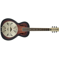 GRETSCH G9241 Alligator™ Biscuit Round-Neck Resonator Guitar with Fishman® Nashville Pickup, 2-Color Sunburst
