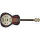 GRETSCH G9240 Alligator™ Round-Neck, Mahogany Body Biscuit Cone Resonator Guitar, 2-Color Sunburst