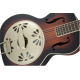 GRETSCH G9240 Alligator™ Round-Neck, Mahogany Body Biscuit Cone Resonator Guitar, 2-Color Sunburst