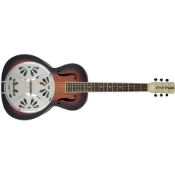 GRETSCH G9220 Bobtail™ Round-Neck A.E., Mahogany Body Spider Cone Resonator Guitar, Fishman® Nashville Resonator Pickup, 2-Colo