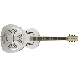 GRETSCH G9221 Bobtail™ Steel Round-Neck A.E., Steel Body Spider Cone Resonator Guitar, Fishman® Nashville Resonator Pickup