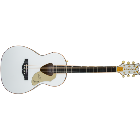 GRETSCH G5021WPE Rancher™ Penguin™ Parlor Acoustic/Electric, Fishman® Pickup System, White