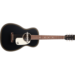 GRETSCH G9520E Gin Rickey Acoustic/Electric with Soundhole Pickup, Walnut Fingerboard, Smokestack Black