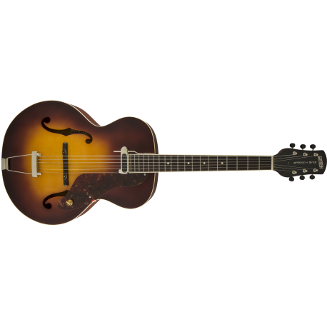 GRETSCH G9555 New Yorker™ Archtop Guitar with Pickup, Semi-gloss, Vintage Sunburst