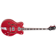 GRETSCH G5442BDC Electromatic® Hollow Body 30.3" Short Scale Bass, Rosewood Fingerboard, Transparent Red