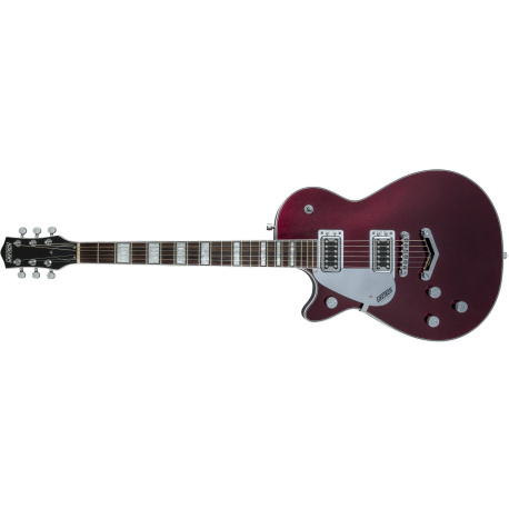 GRETSCH G5220LH Electromatic® Jet™ BT Single-Cut with V-Stoptail, Left-Handed, Black Walnut Fingerboard, Dark Cherry Metallic
