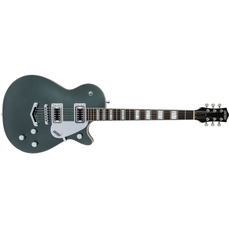 GRETSCH G5220 Electromatic® Jet™ BT Single-Cut with V-Stoptail, Black Walnut Fingerboard, Jade Grey Metallic