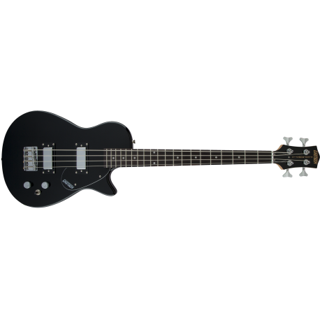 GRETSCH G2220 Electromatic® Junior Jet™ Bass II Short-Scale, Black Walnut Fingerboard, Black
