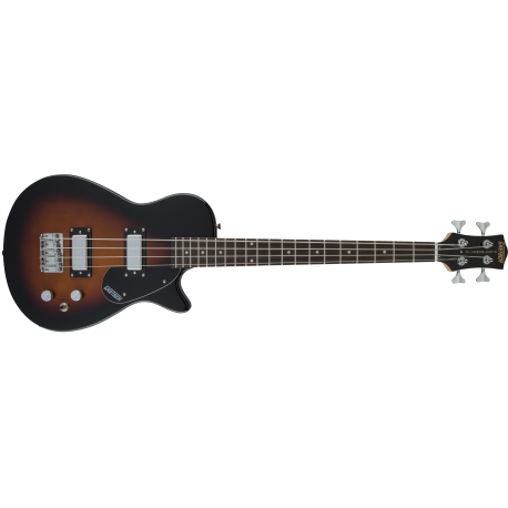 GRETSCH G2220 Electromatic® Junior Jet™ Bass II Short-Scale, Black Walnut Fingerboard, Tobacco Sunburst