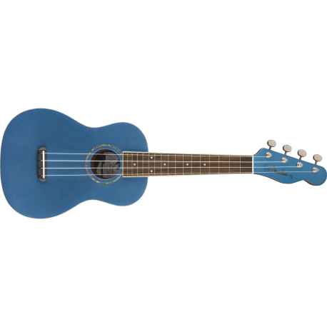 FENDER Zuma Classic Concert Uke, Walnut Fingerboard, Lake Placid Blue