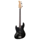 Marcus Miller V3-4 LH BK RN Black Gauchère
