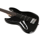 Marcus Miller V3-4 LH BK RN Black Gauchère