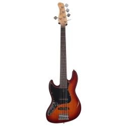 Marcus Miller V3-5 LH TS RN Tobacco Sunburst Gauchère