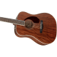 FENDER PM-1 Dreadnought, Ovangkol Fingerboard, All-Mahogany w/case