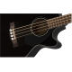 FENDER CB-60SCE Bass, Laurel Fingerboard, Black