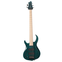 Marcus Miller M2-5 LH TBL MN Transparent Blue Gauchère