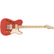 SQUIER Paranormal Cabronita Telecaster® Thinline, Maple Fingerboard, Fiesta Red