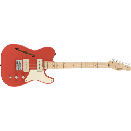 SQUIER Paranormal Cabronita Telecaster® Thinline, Maple Fingerboard, Fiesta Red