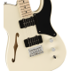 SQUIER Paranormal Carbronita Telecaster® Thinline, Maple Fingerboard, Olympic White