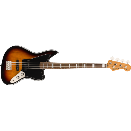 SQUIER Classic Vibe Jaguar® Bass, Laurel Fingerboard, 3-Color Sunburst