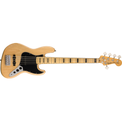 SQUIER Classic Vibe '70s Jazz Bass® V, Maple Fingerboard, Natural