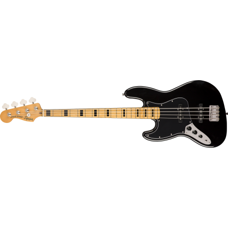 SQUIER Classic Vibe '70s Jazz Bass® Left-Handed, Maple Fingerboard, Black