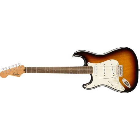 SQUIER Classic Vibe '60s Stratocaster® Left-Handed, Laurel Fingerboard, 3-Color Sunburst