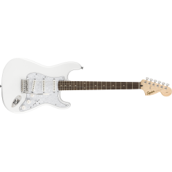 SQUIER FSR Affinity Series™ Stratocaster®, Laurel Fingerboard, White Pearloid Pickguard, Arctic White
